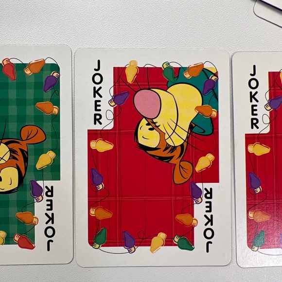 Bicycle Disney Winnie the Pooh Deck of Playing Cards Holiday Playing Cards RARE - Picture 7 of 16